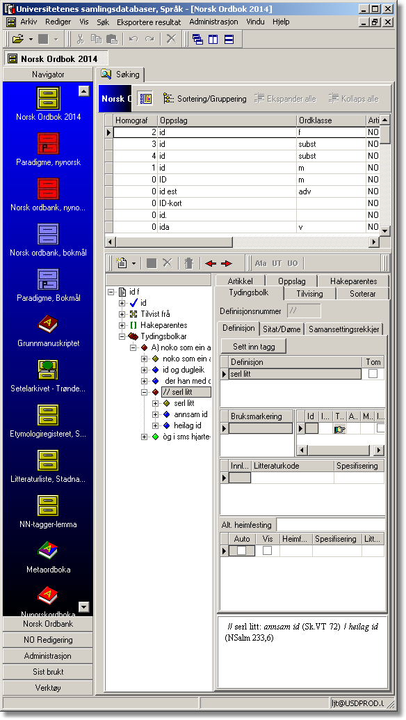 Digitalisering Digitalisering av kjeldar tok til på 1990-talet.