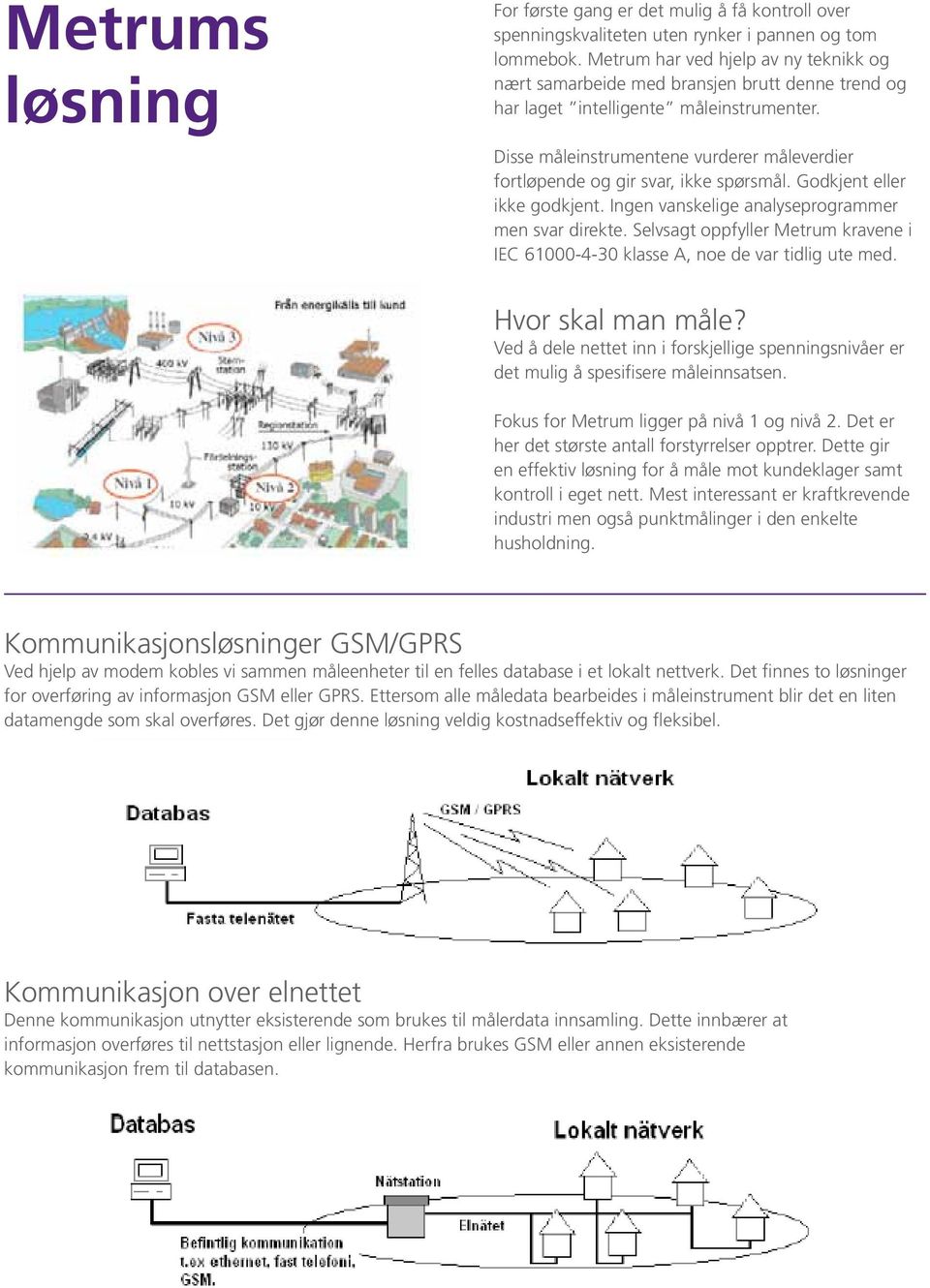 Disse måleinstrumentene vurderer måleverdier fortløpende og gir svar, ikke spørsmål. Godkjent eller ikke godkjent. Ingen vanskelige analyseprogrammer men svar direkte.