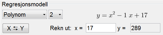 Sigbjørn Hals, 11.08.1 d) Vi vel skrivemåten n - n + 17.