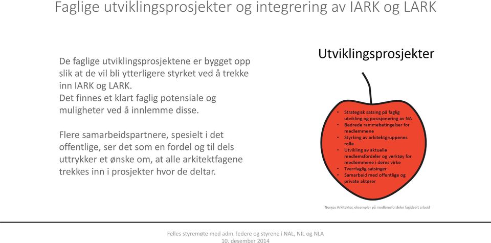 Det finnes et klart faglig potensiale og muligheter ved å innlemme disse.