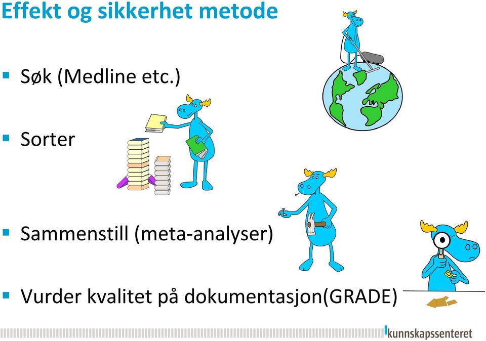 ) Sorter Sammenstill