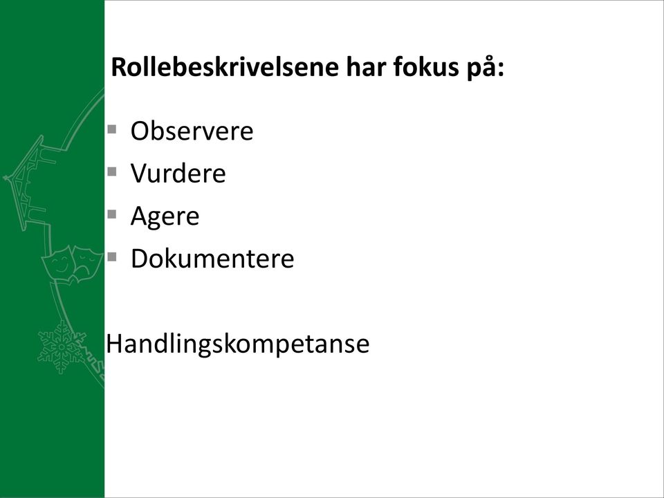 Observere Vurdere