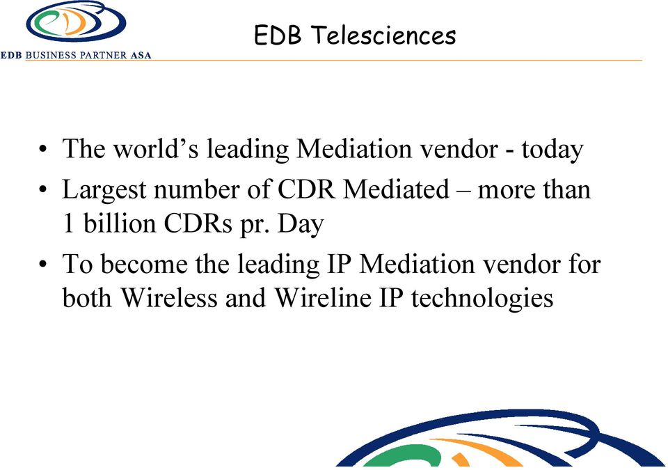 billion CDRs pr.