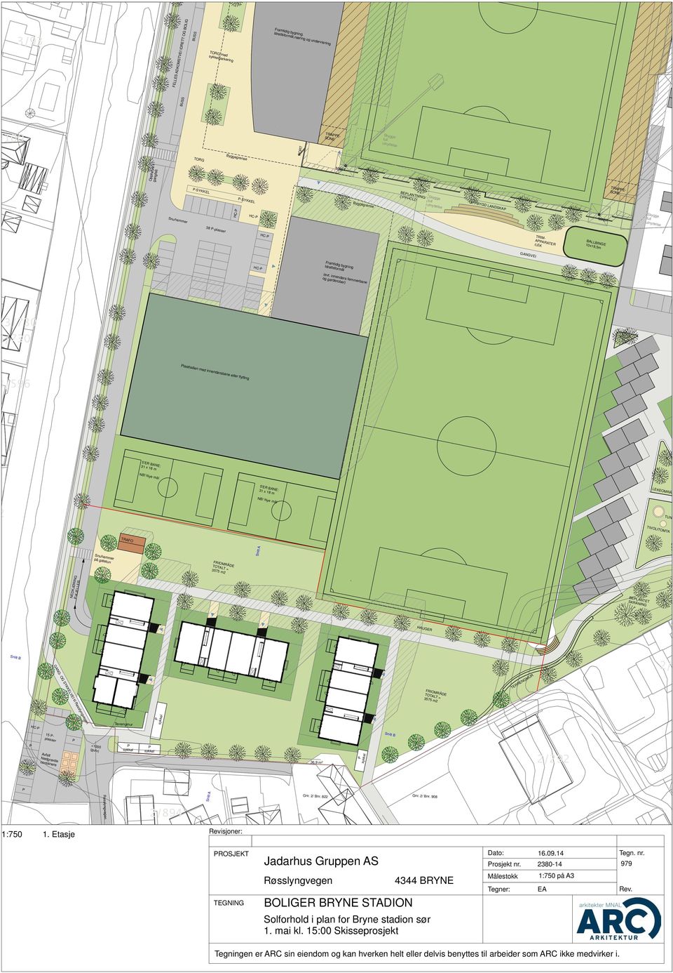 10x19,5m GANGVEI HC- Framtidig bygning Idrettsformål (evt. innendørs femmerbane og garderober) 3/730 3/730 lasthallen med innendørsbane etter flytting 3/596 5'ER BANE: 31 x 18 m NB!