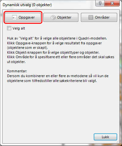 4. Pek på knappen. Denne dialogen kommer opp: 5.