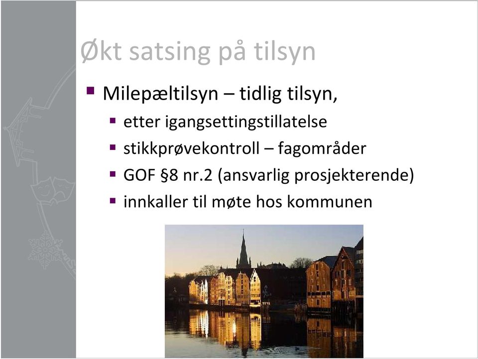 stikkprøvekontroll fagområder GOF 8 nr.