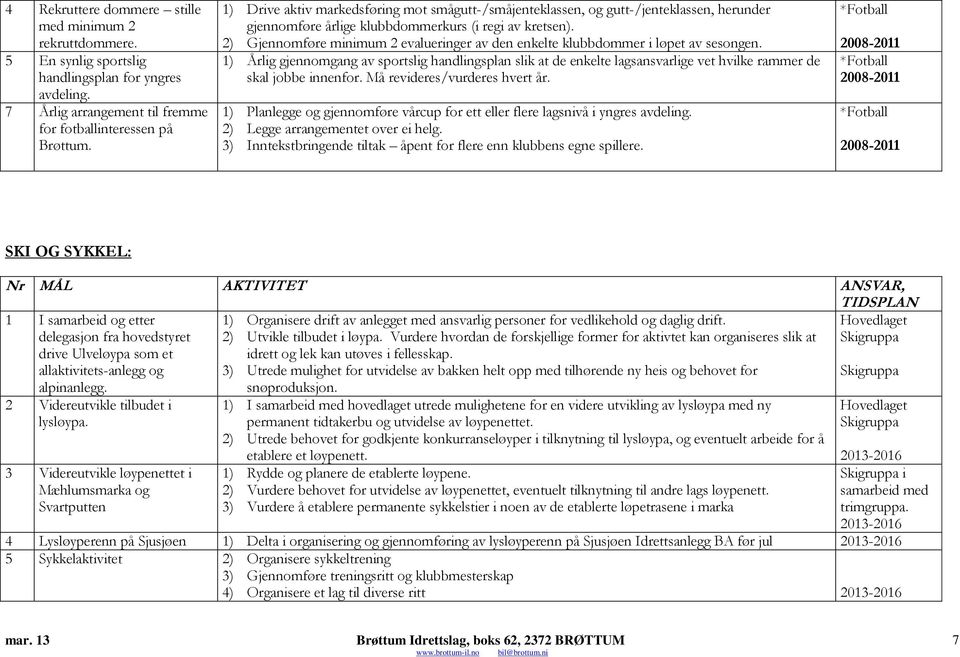 2) Gjennomføre minimum 2 evalueringer av den enkelte klubbdommer i løpet av sesongen.