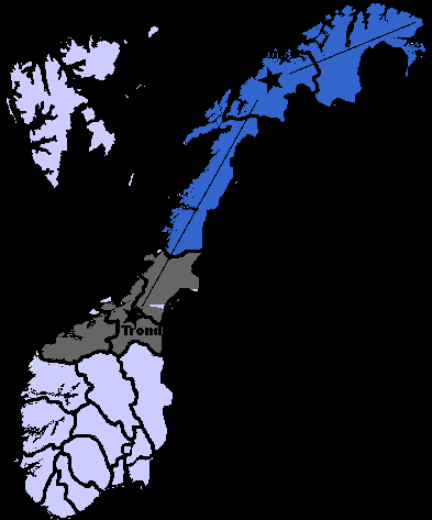 Virkeområdet Vidstrakt landsdel med behov for bred kompetanse Betjener hele Nord- og Midt-Norge - 6