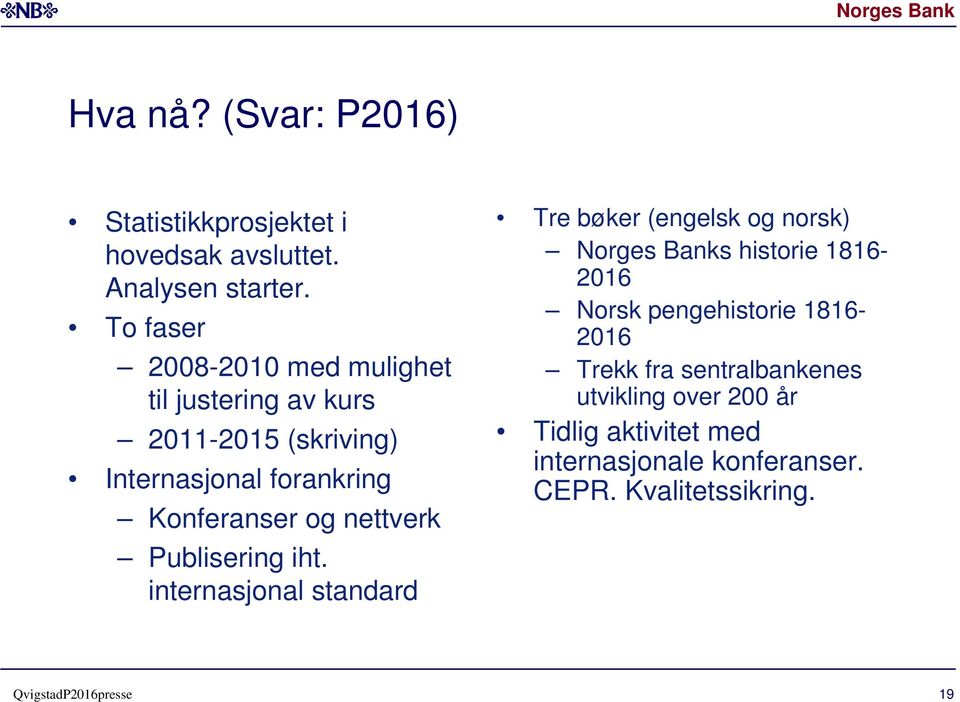 nettverk Publisering iht.