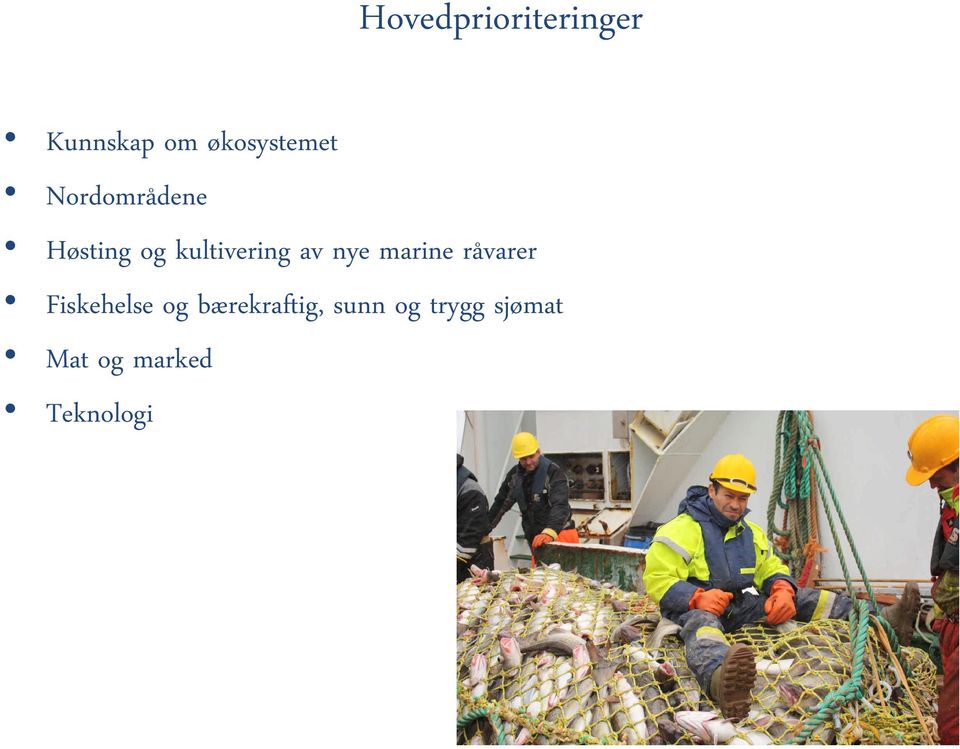 marine råvarer Fiskehelse og bærekraftig,