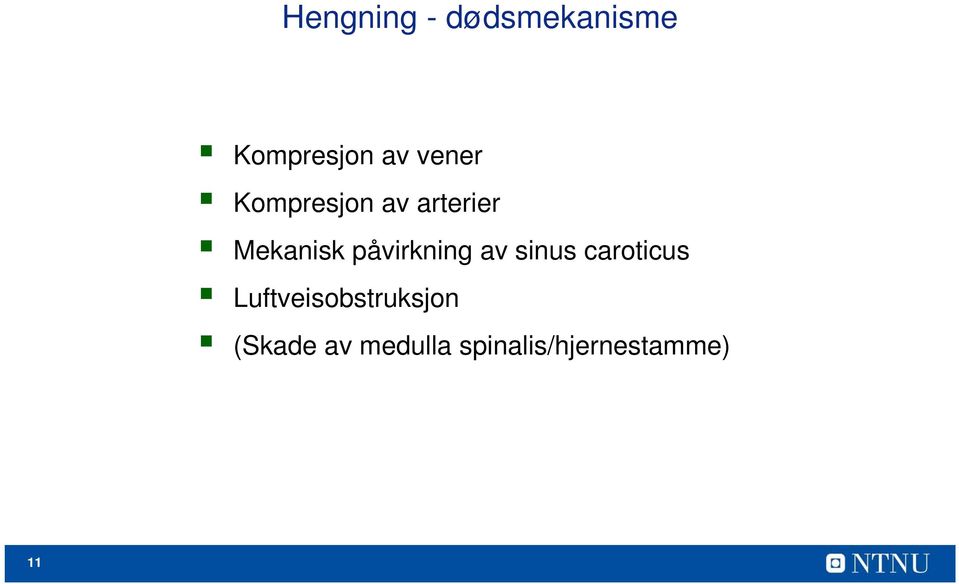 påvirkning av sinus caroticus