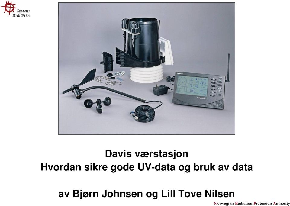 gode UV-data og bruk av data