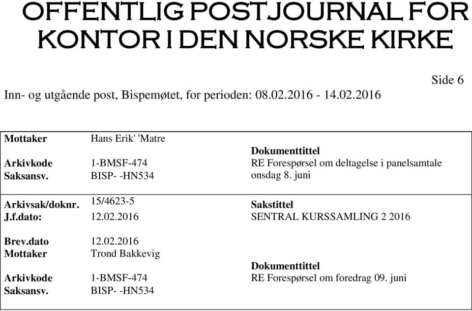 15/4623-5 Sakstittel J.f.dato: 12.02.