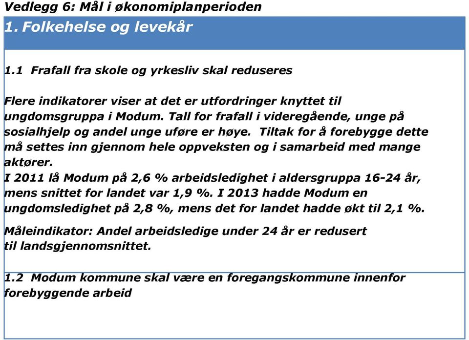 Tall for frafall i videregående, unge på sosialhjelp og andel unge uføre er høye. Tiltak for å forebygge dette må settes inn gjennom hele oppveksten og i samarbeid med mange aktører.