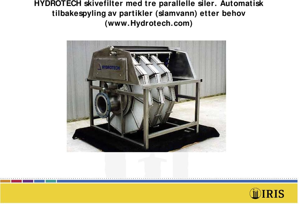 Automatisk tilbakespyling av