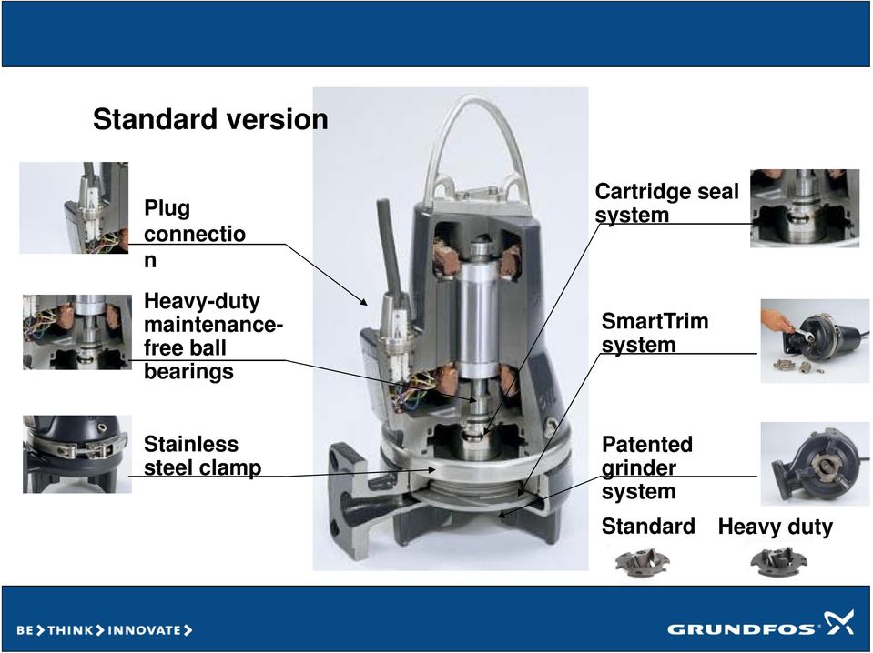 system SmartTrim system Stainless steel