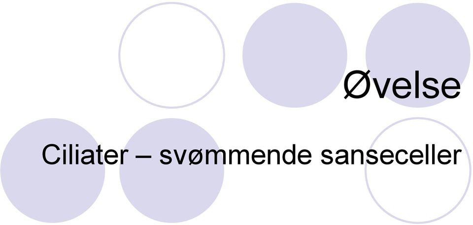 svømmende