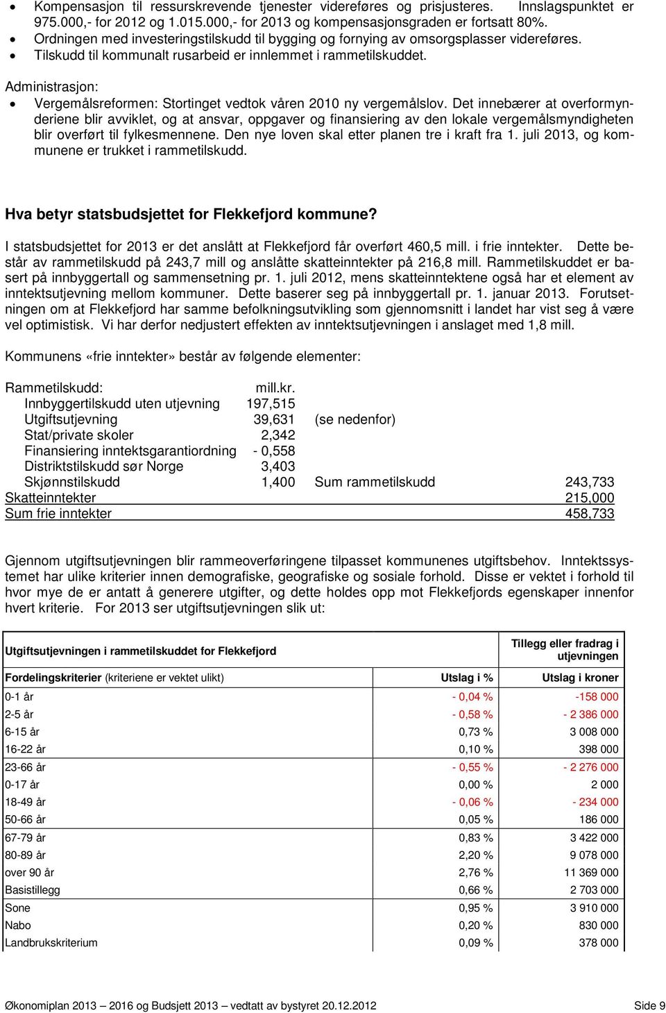 Administrasjon: Vergemålsreformen: Stortinget vedtok våren 2010 ny vergemålslov.