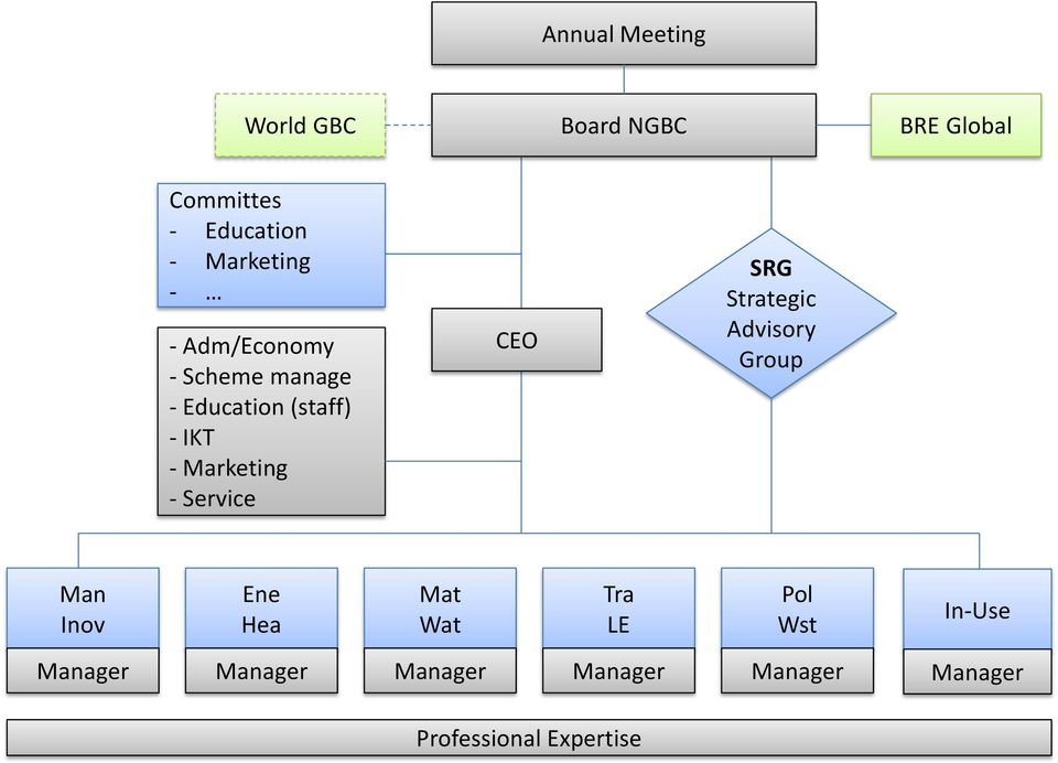 Marketing - Service CEO SRG Strategic Advisory Group Man Inov Ene Hea Mat Wat