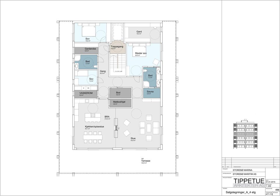 m² Matbod/kjøl, m²,0 m² Kjøkken/spisestue, m² Peis