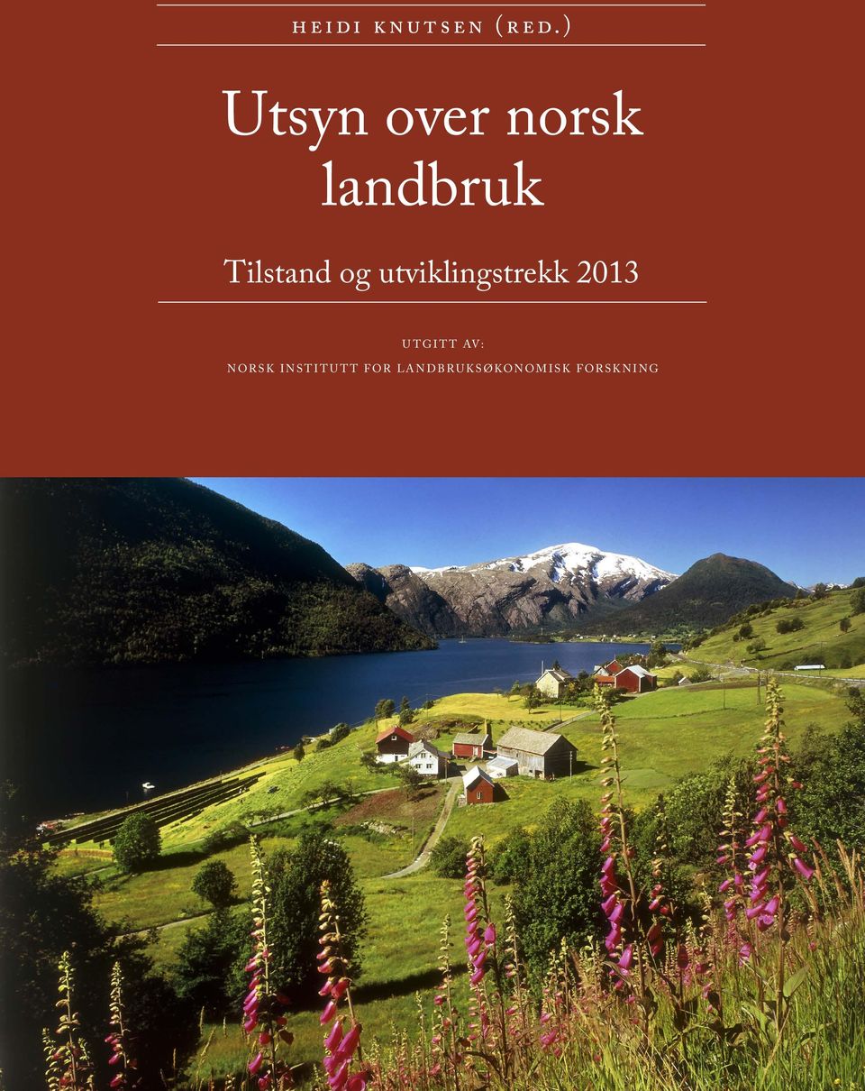 Tilstand og utviklingstrekk 2013 U