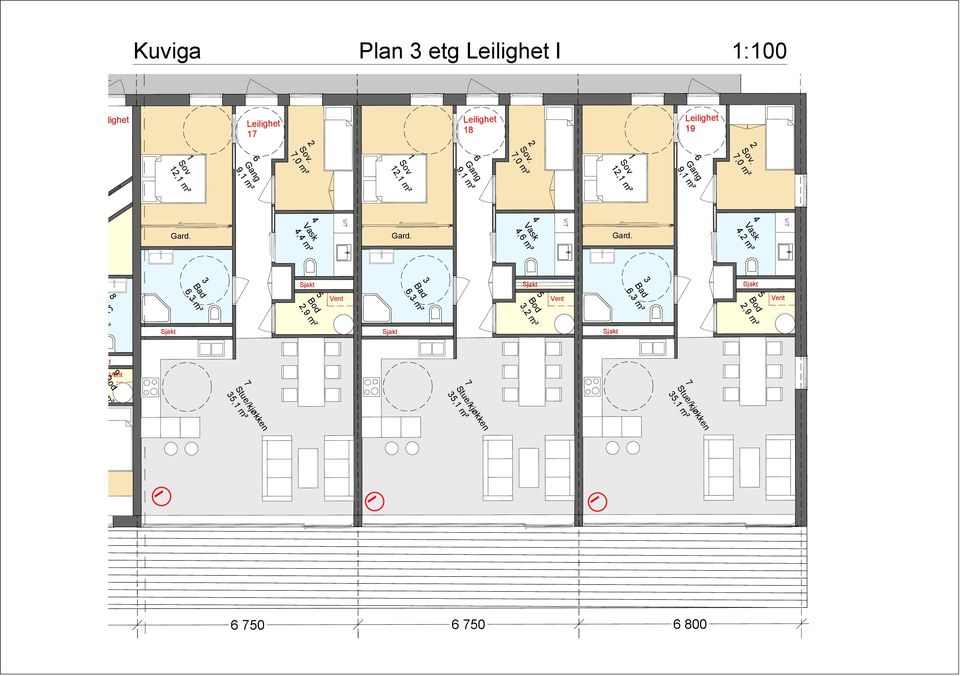 Kuviga Plan etg I :00 0 8 9, m²,