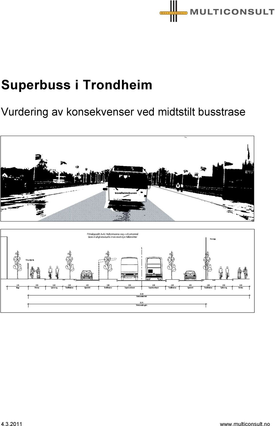 midtstilt busstrase