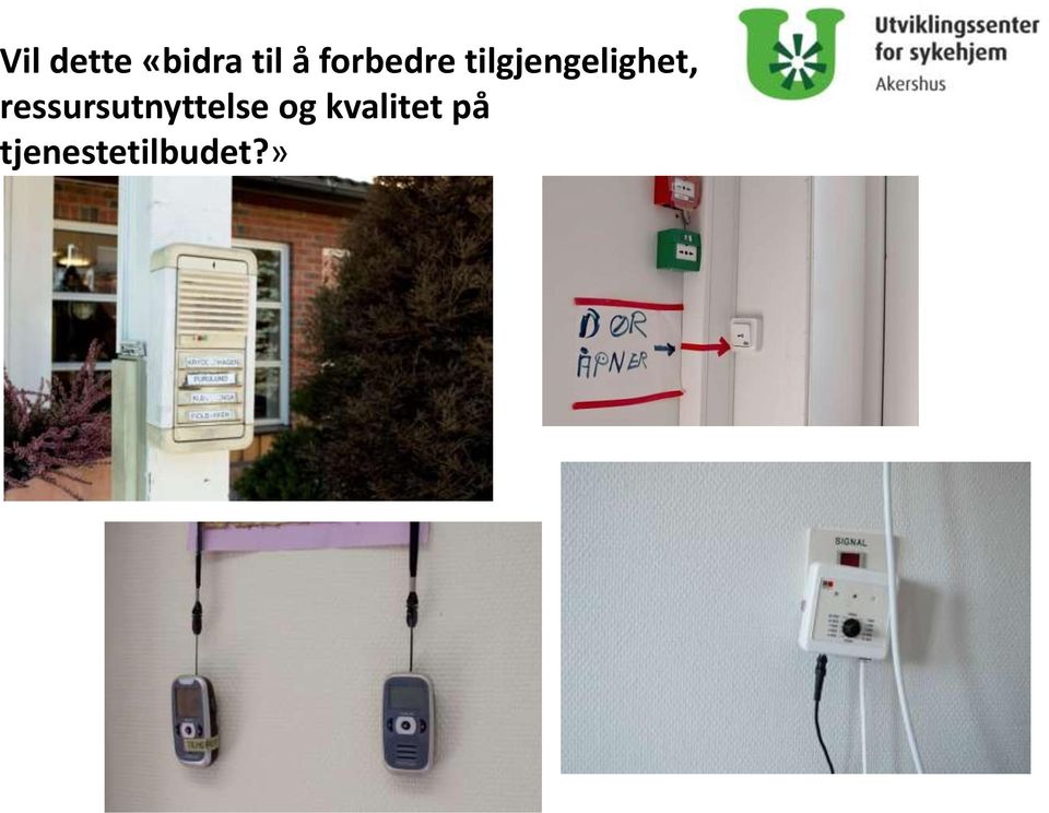 tilgjengelighet,