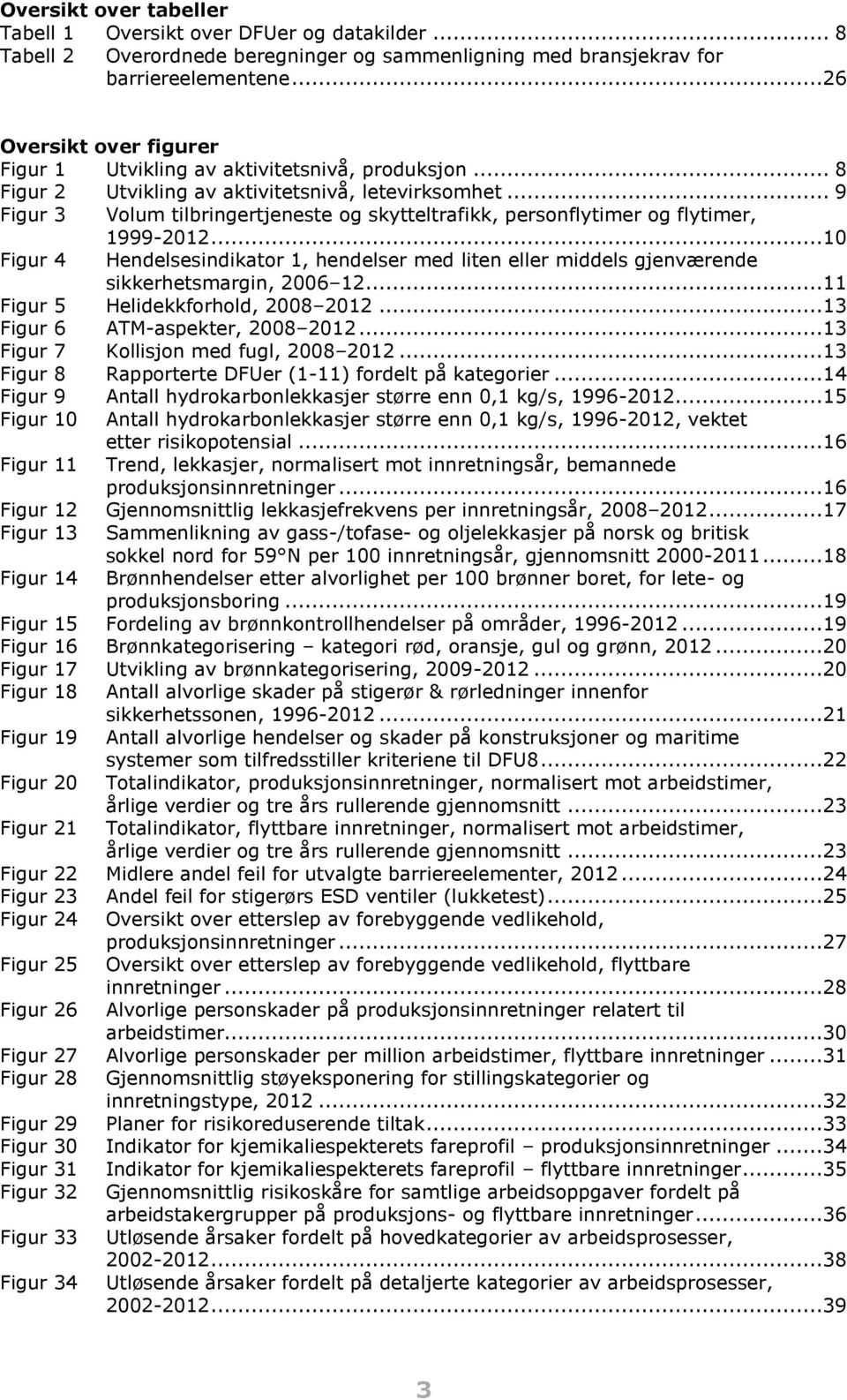 .. 9 Figur 3 Volum tilbringertjeneste og skytteltrafikk, personflytimer og flytimer, Figur 4 1999-2012...10 Hendelsesindikator 1, hendelser med liten eller middels gjenværende sikkerhetsmargin, 2006 12.