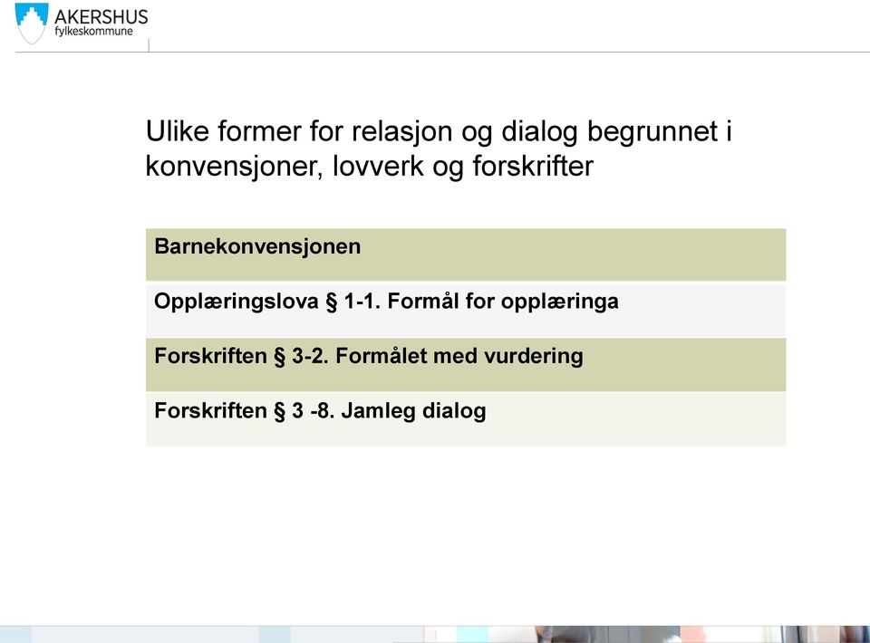 Barnekonvensjonen Opplæringslova 1-1.