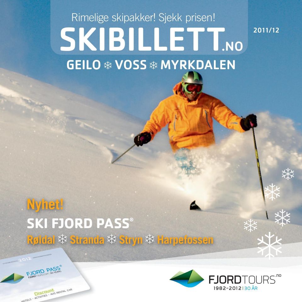 NO GEILO VOSS MYRKDALEN 2011/12