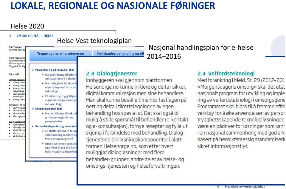 Helse Vest teknologiplan