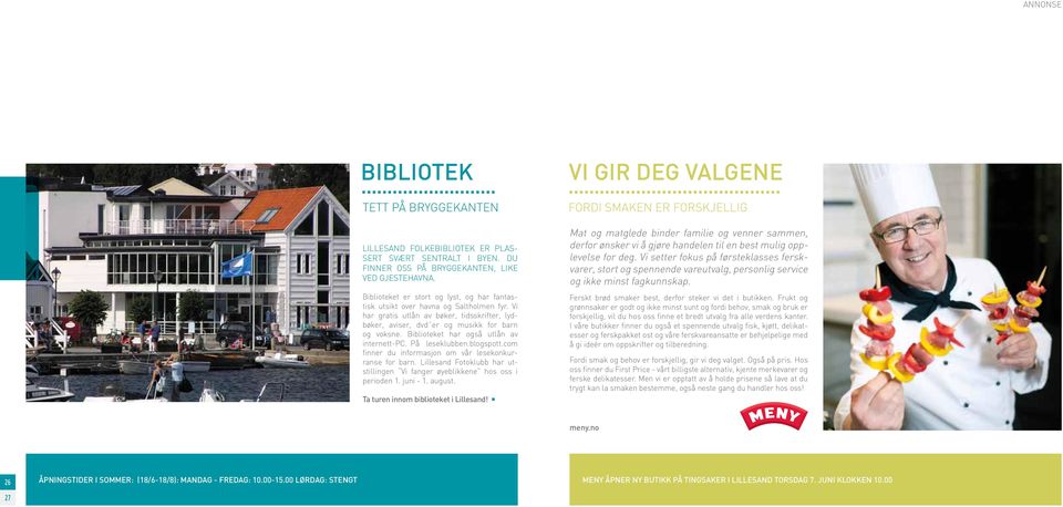 Biblioteket har også utlån av internett-pc. På leseklubben.blogspott.com finner du informasjon om vår lesekonkurranse for barn.