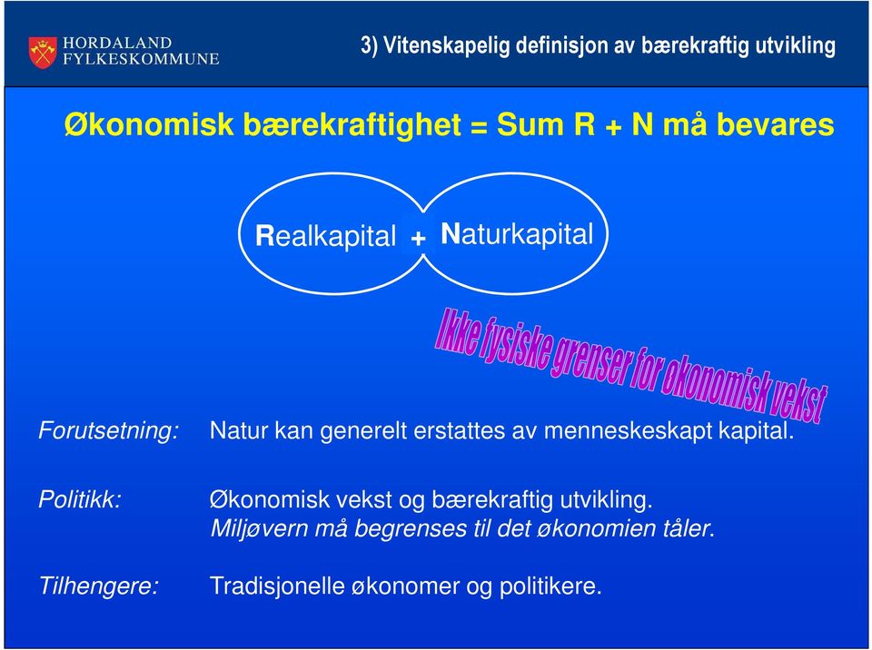 av menneskeskapt kapital.