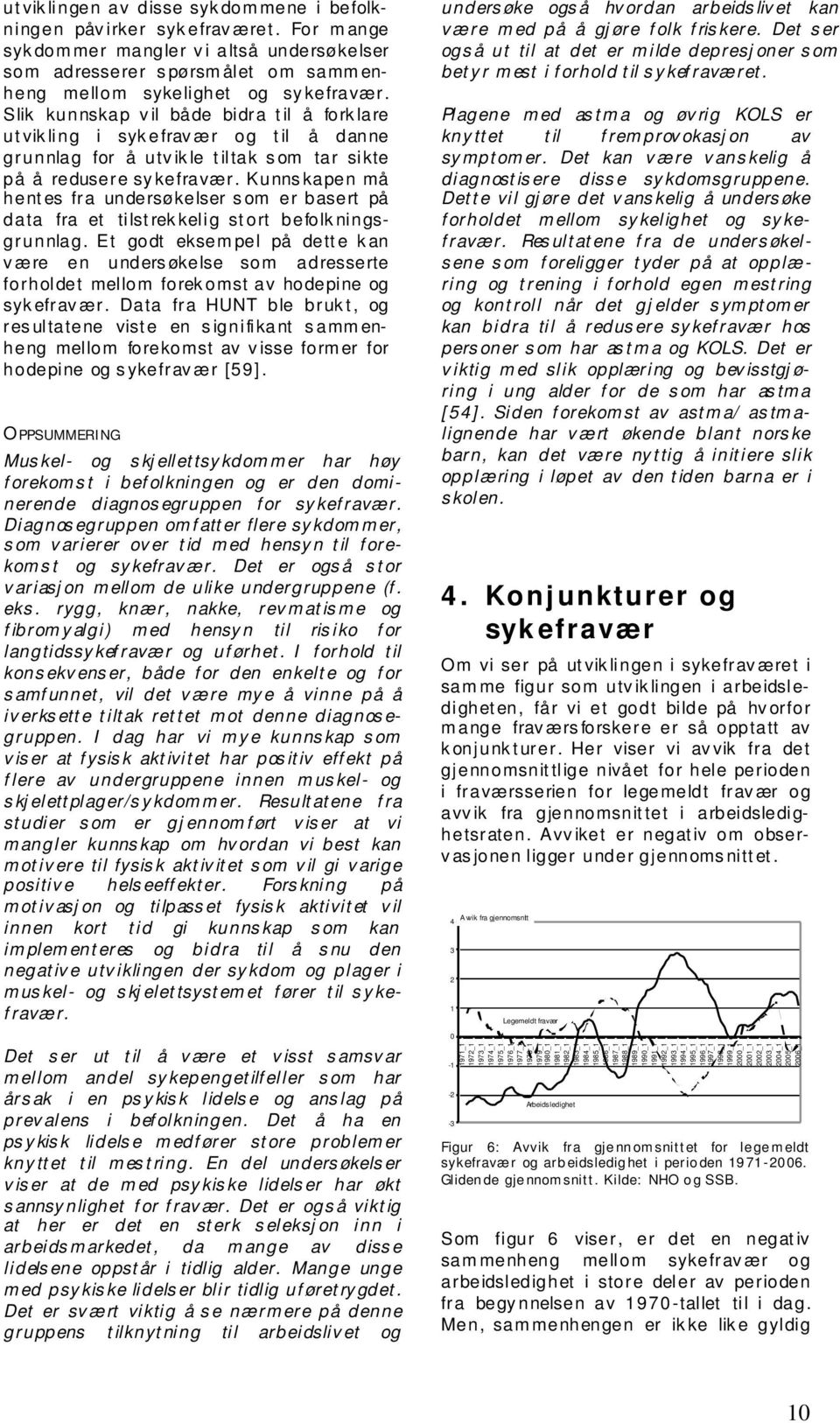 Kunns kapen må hentes fra undersøkelser s om er basert på data fra et tilstrekkelig stort befolkningsgrunnlag.