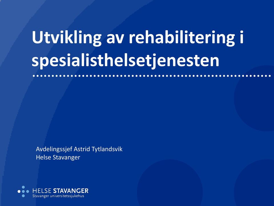 spesialisthelsetjenesten