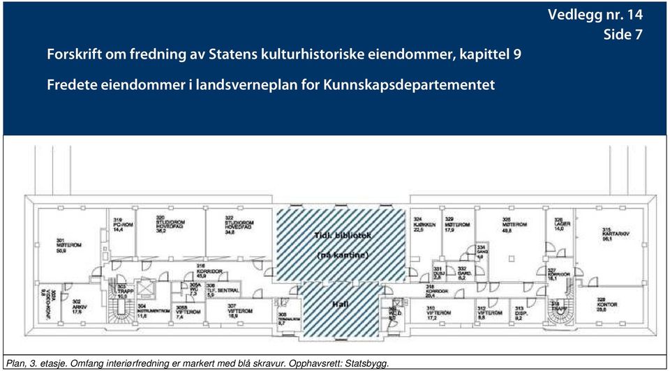 er markert med blå