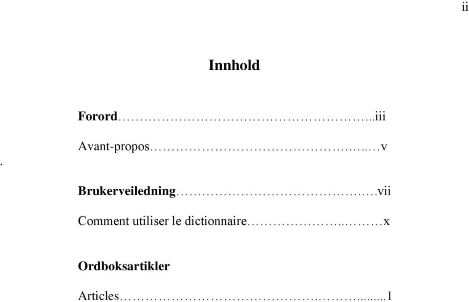 .vii Comment utiliser le