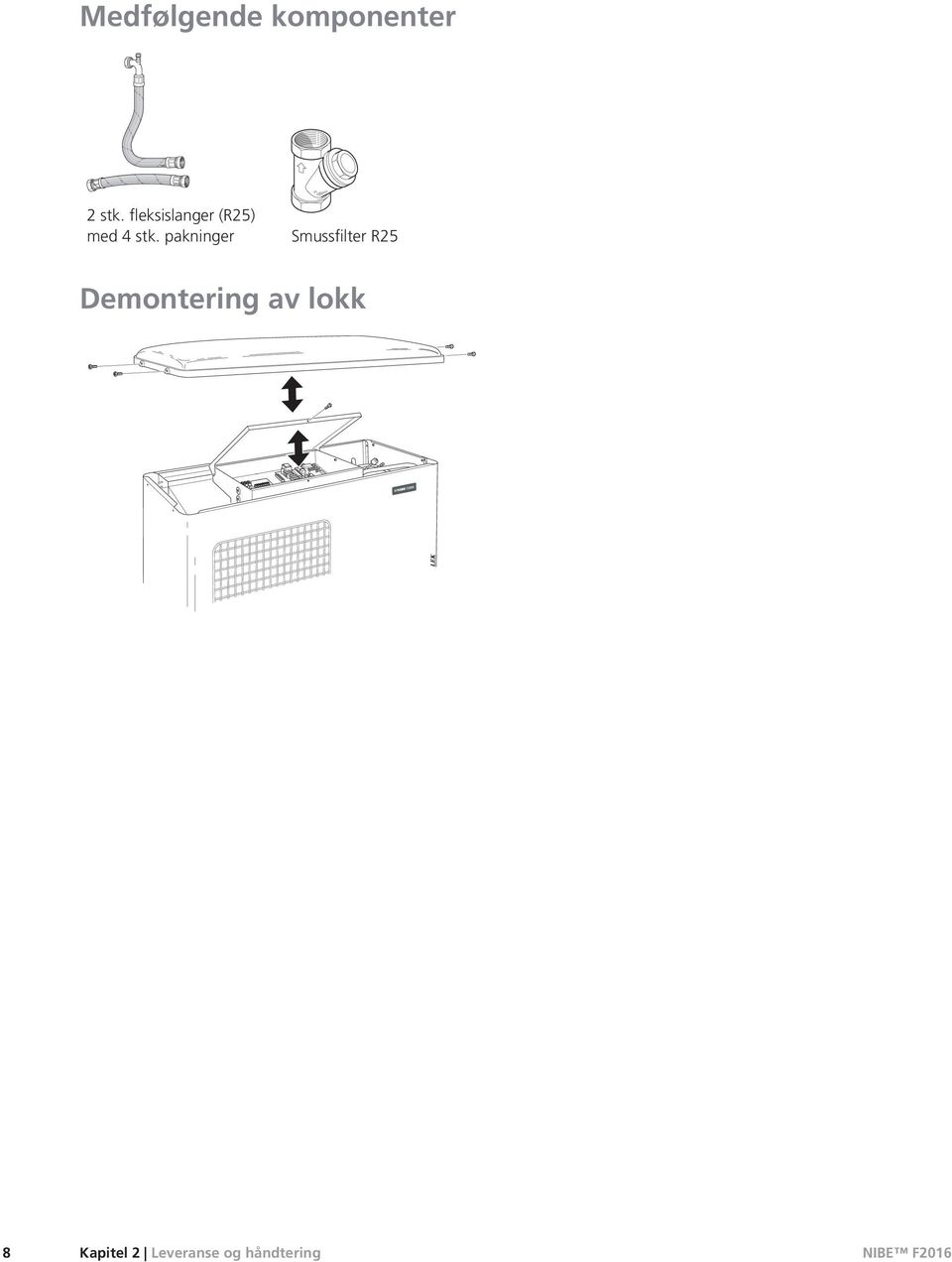 pakninger Smussfilter R25