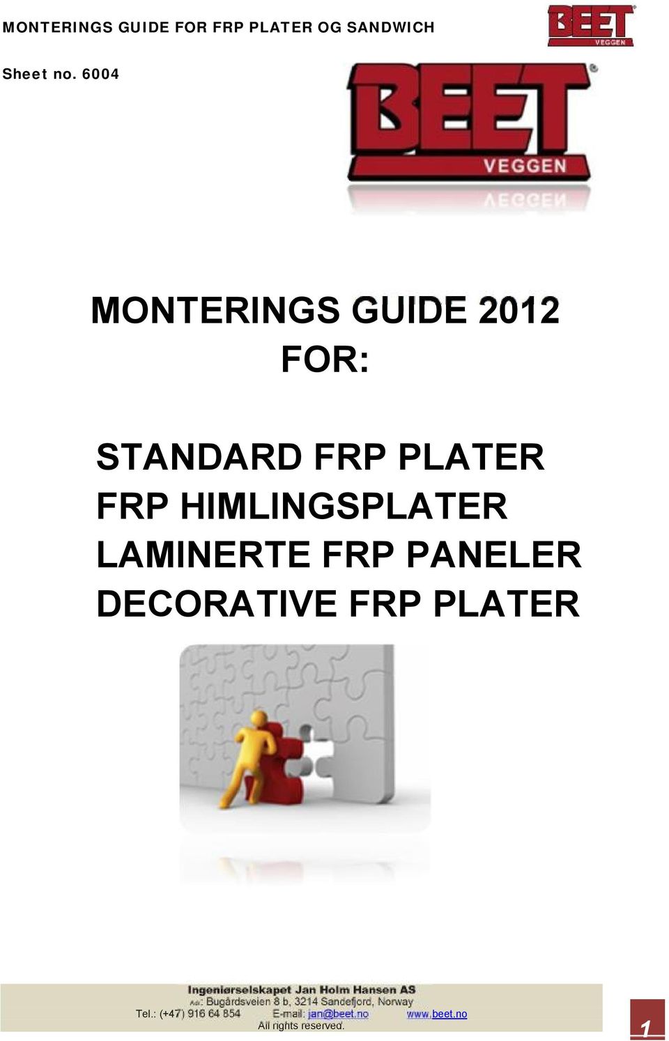 STANDARD FRP PLATER FRP