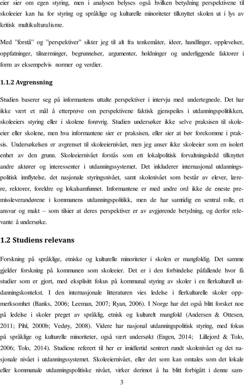 Med forstå og perspektiver sikter jeg til alt fra tenkemåter, ideer, handlinger, opplevelser, oppfatninger, tilnærminger, begrunnelser, argumenter, holdninger og underliggende faktorer i form av