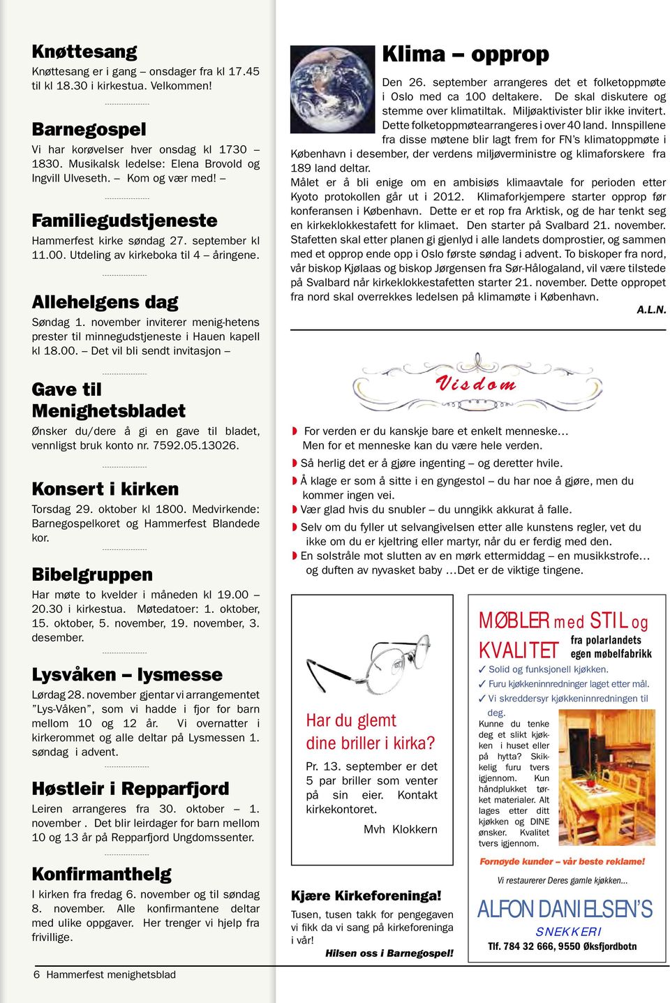 november inviterer menig-hetens prester til minnegudstjeneste i Hauen kapell kl 18.00.