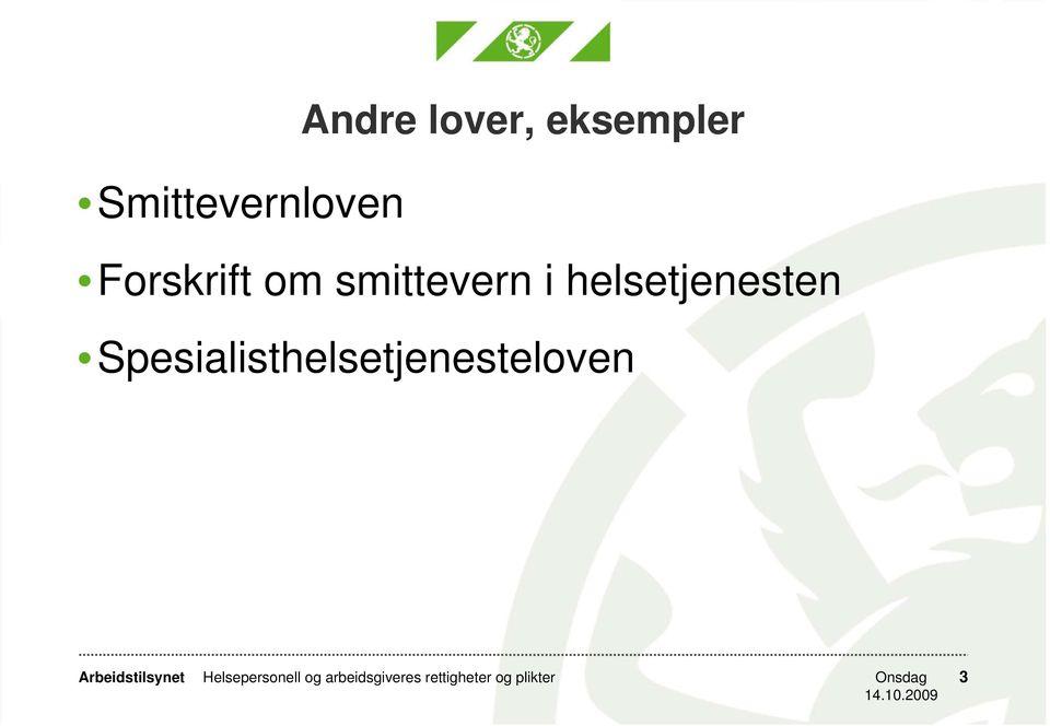 Spesialisthelsetjenesteloven Helsepersonell