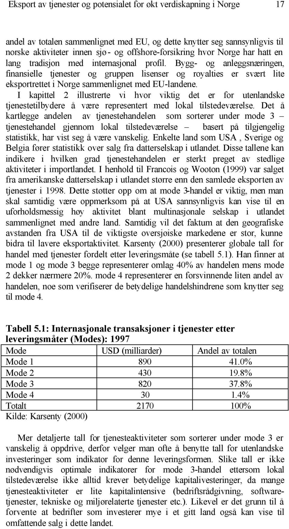 Bygg- og anleggsnæringen, finansielle tjenester og gruppen lisenser og royalties er svært lite eksportrettet i Norge sammenlignet med EU-landene.