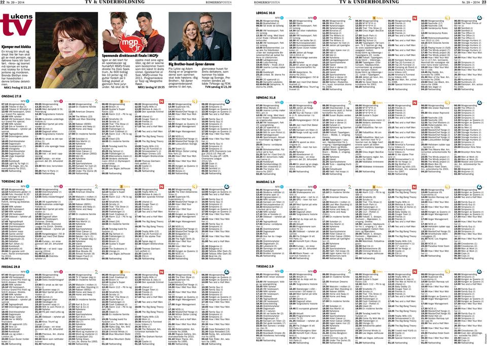 25 Spennende direktesendt finale i MGPjr Igjen er det klart for en spektakulær og humørfylt MGPjr-finale direkte fra Oslo Spektrum.