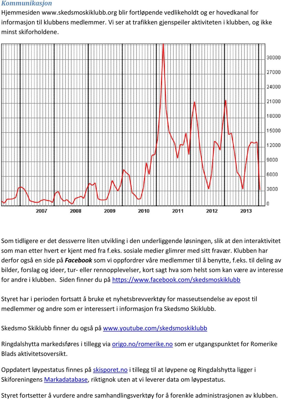 Som tidligere er det dessverre liten utvikling i den underliggende løsningen, slik at den interaktivitet som man etter hvert er kjent med fra f.eks. sosiale medier glimrer med sitt fravær.