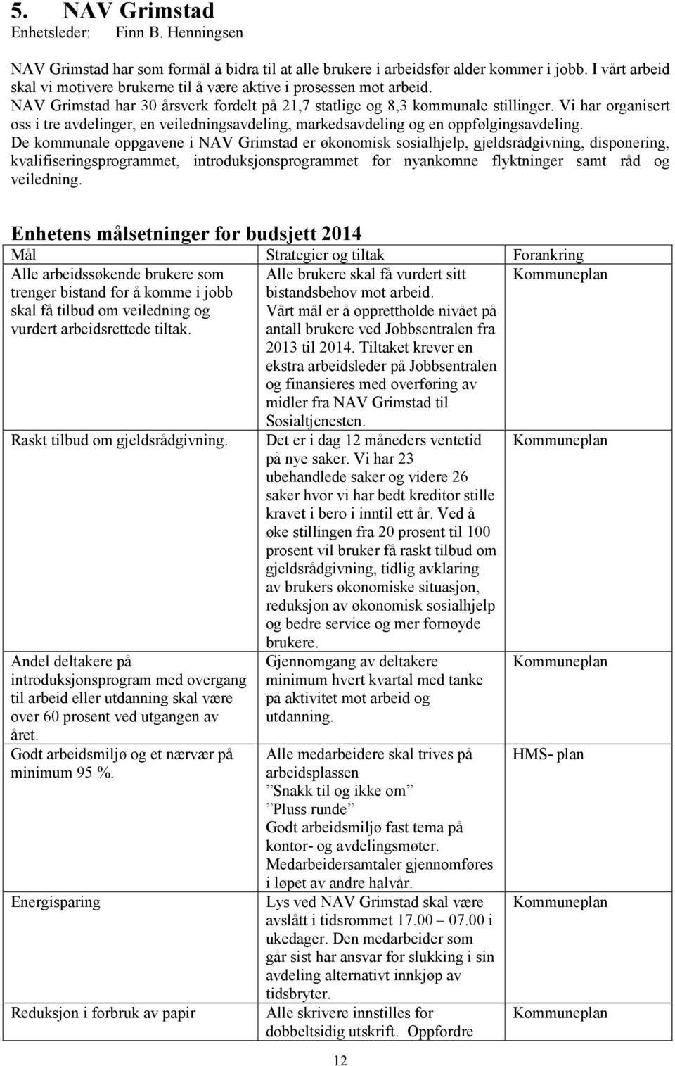 Vi har organisert oss i tre avdelinger, en veiledningsavdeling, markedsavdeling og en oppfølgingsavdeling.