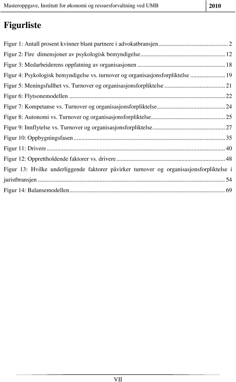 .. 22 Figur 7: Kompetanse vs. Turnover og organisasjonsforpliktelse... 24 Figur 8: Autonomi vs. Turnover og organisasjonsforpliktelse... 25 Figur 9: Innflytelse vs.