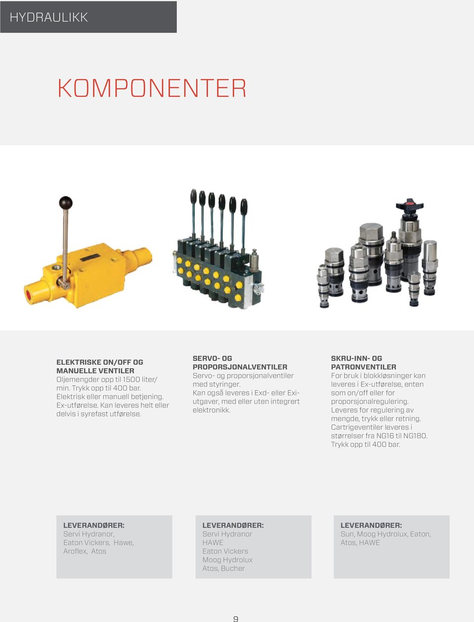 Kan også leveres i Exd- eller Exiutgaver, med eller uten integrert elektronikk.