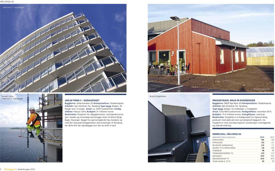 Beskrivelse: Prosjektet har råbyggleveranse, med bærekonstruksjon, fasader og innvendige kjernevegger levert fra Block Berge Bygg i Stavanger.